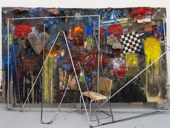 Das Bild zeigt das Werk Remembering Ann Ahrensberg des Künstlers Jim Dine