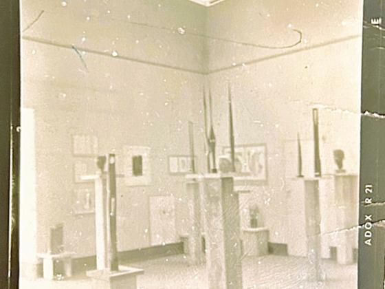 Skulpturen aus der Meisterschüler-Ausstellung der Hochschule für Bildende Künste Berlin 1961 