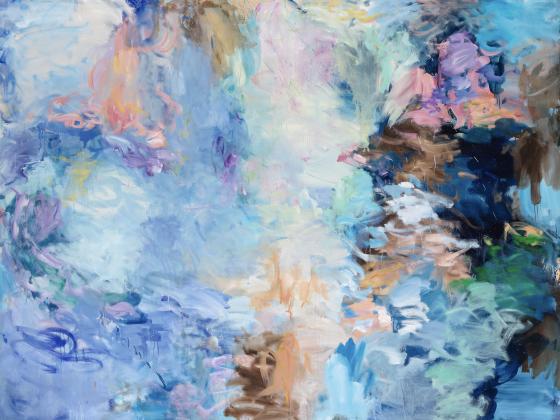 Winnie Seifert, Phantom, 2025, oil on canvas, 170 × 230 cm