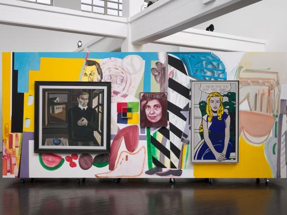 Sammlungspräsentation: Amy Sillman. Oh, Clock!