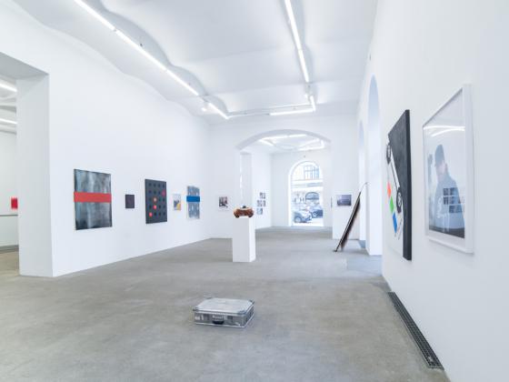 Installation view, Curated by_Johannes Wohnseifer, Galerie Elisabeth & Klaus Thoman, Vienna, 2017