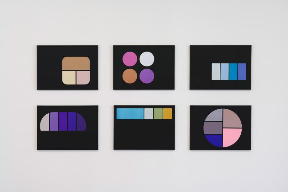 Claudia Comte, Isabelle Cornaro, Anaïs Defago, Sylvie Fleury, Athene Galiciadis und Andrea Heller