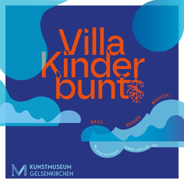 Grafik zu der Ausstellung ,,Villa Kinderbunt"