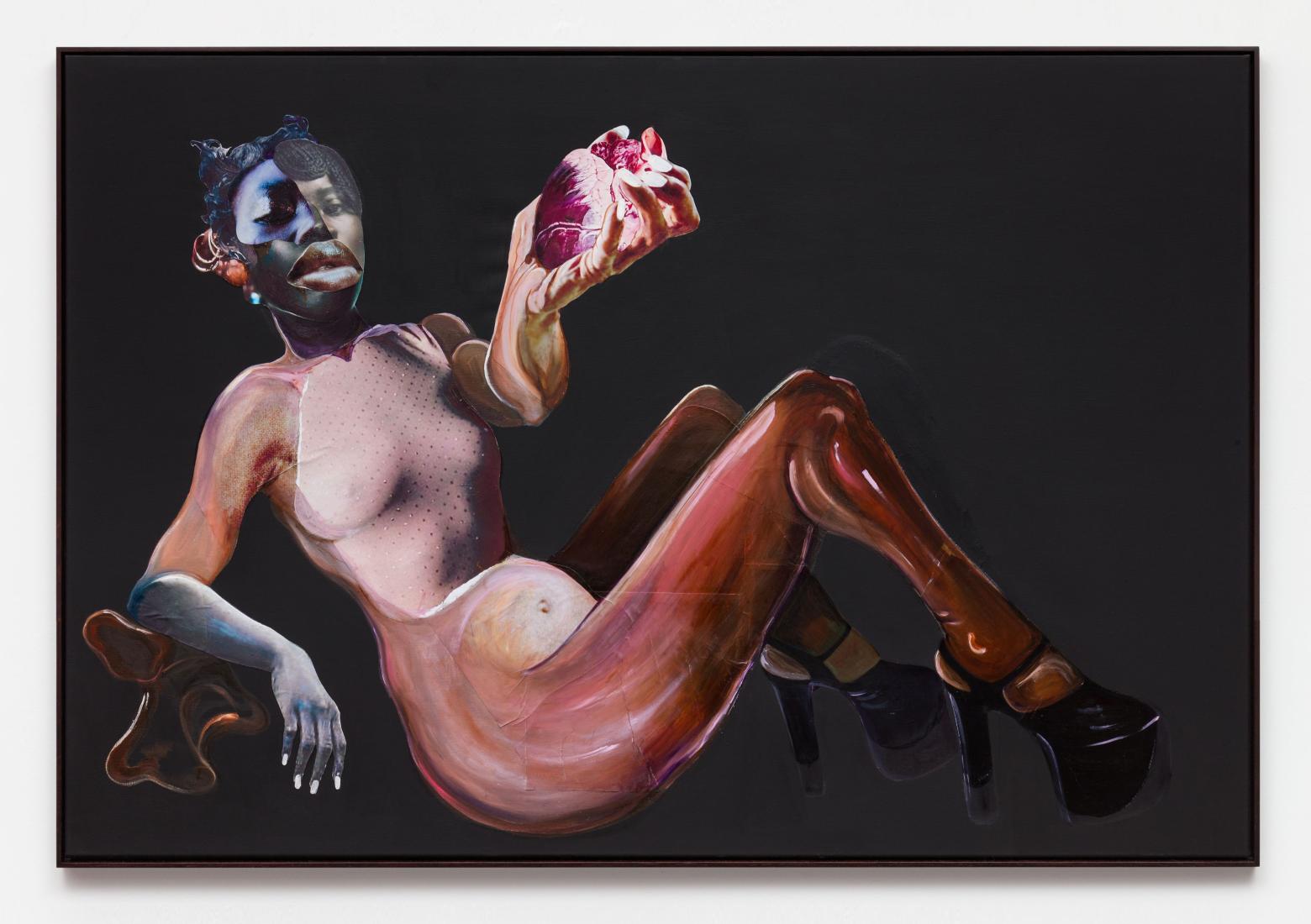 Anys Reimann "Black Plateau VII", 2024