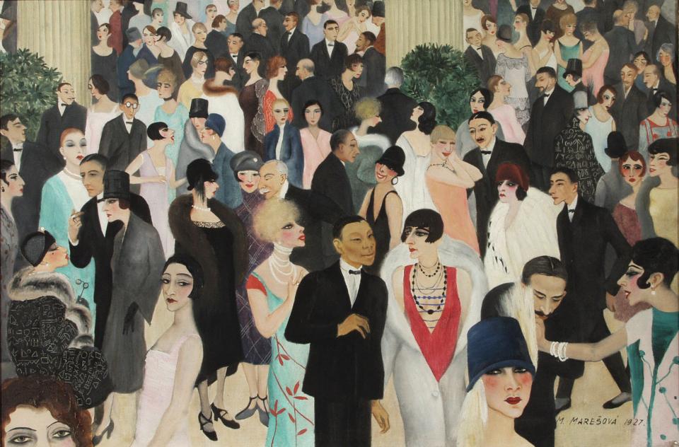 Milada Maresova "Wohltätigkeitsbazar", 1927
