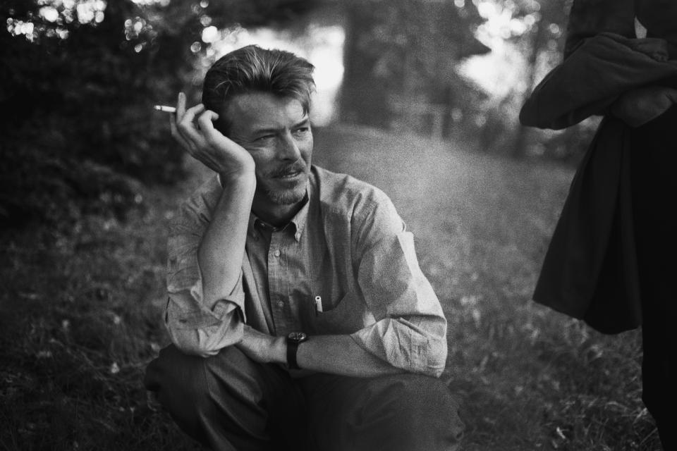 Christine de Grancy "David Bowie, Gugging", 1994