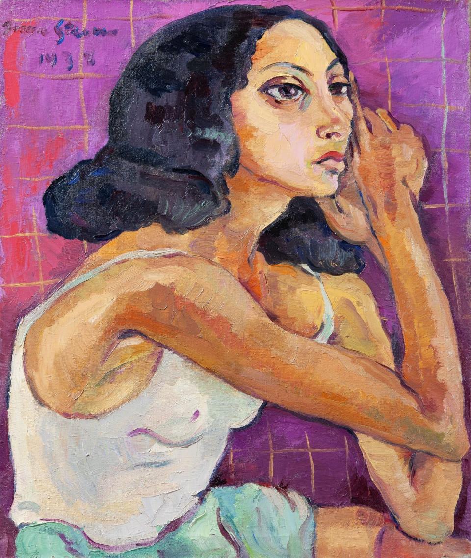 Irma Stern "Young Malay Maiden with Black Hair", 1938