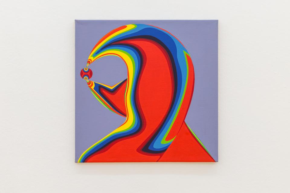 Stine Hansen "Papageienzange",1977, Installationsansicht Kunstverein Braunschweig, 2025