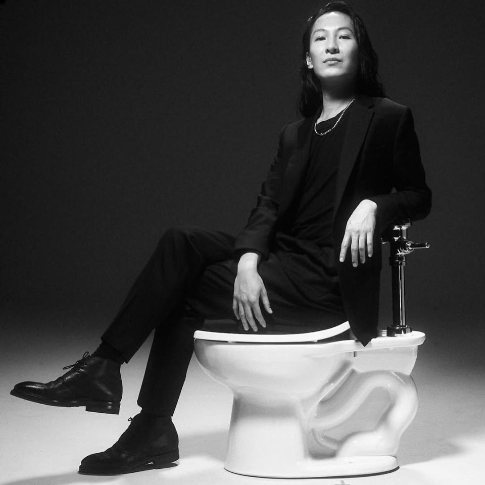 Alexander Wang in einem Instagram-Post von August 2024
