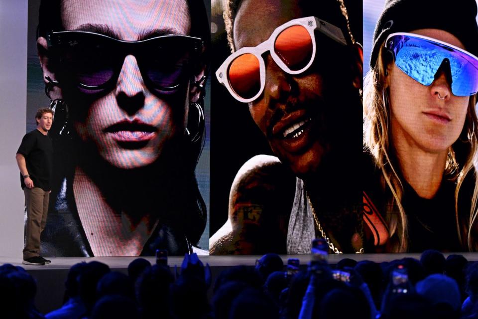 Meta-CEO Mark Zuckerberg Mitte September auf der Meta Connect Entwicklerkonferenz