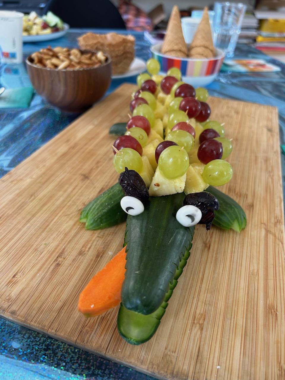 Das Gurkenkorokodil Chompette 