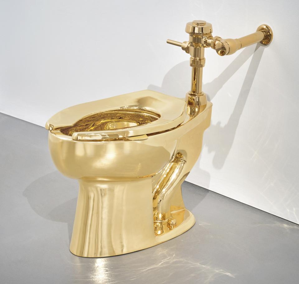 Maurizio Cattelan "America", 2016