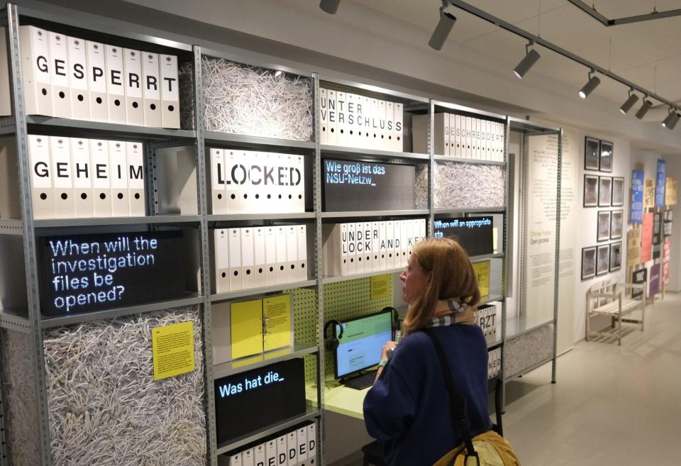 Austellungsansicht, NSU-Dokumentationszentrum
