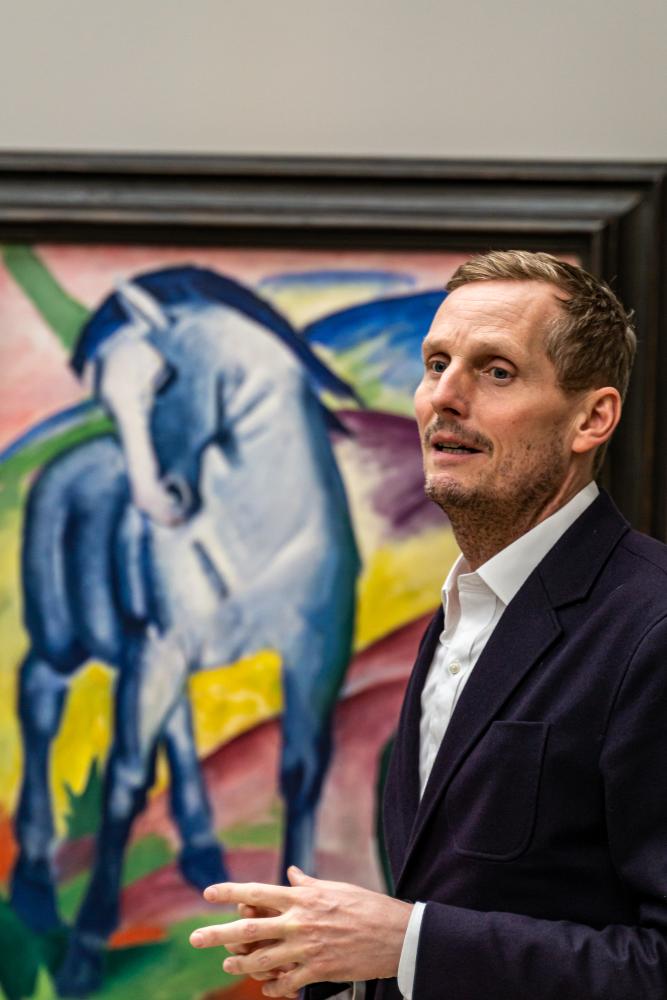 Matthias Mühling, Direktor des Münchner Lenbachhauses, 2019