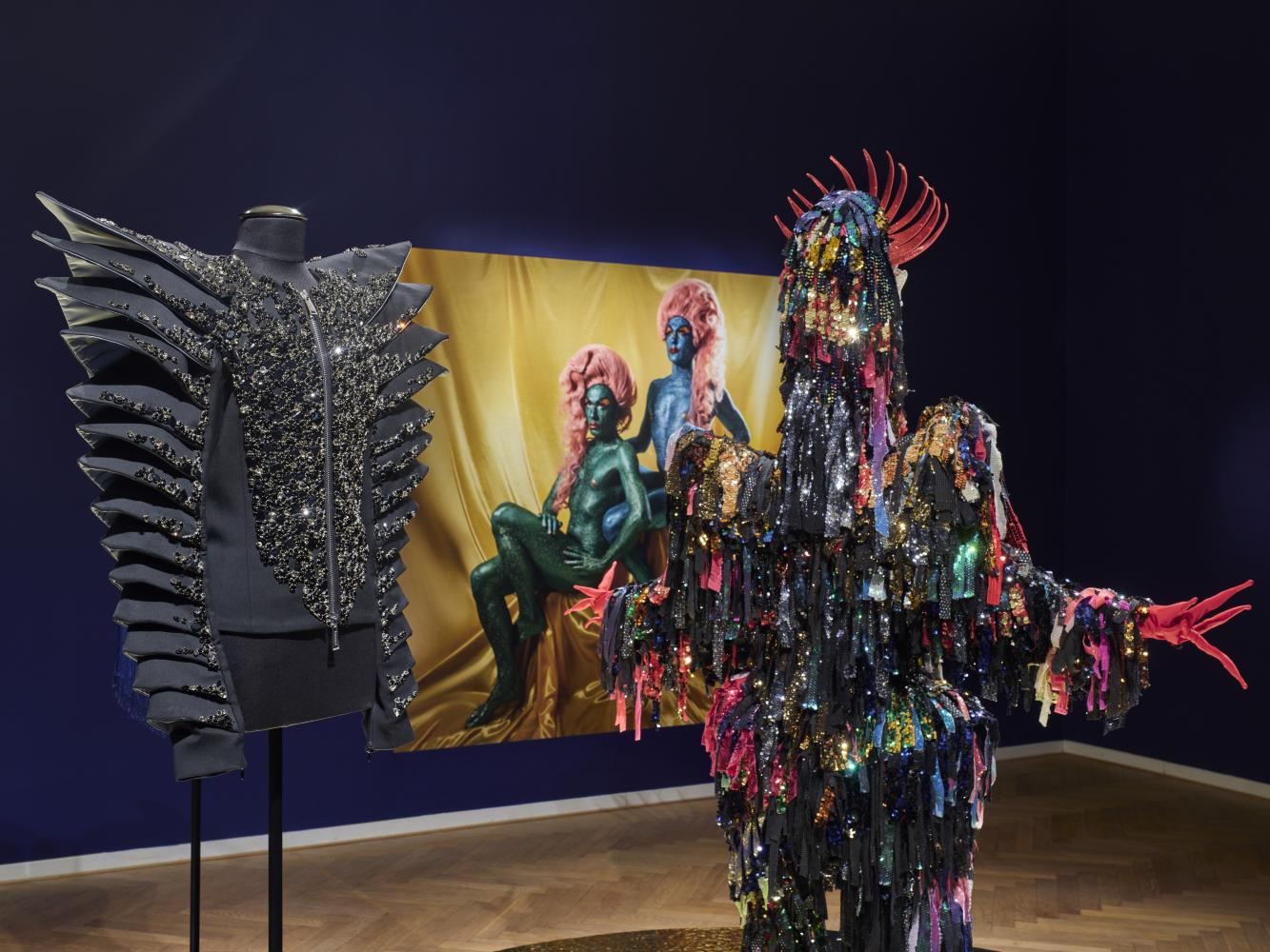 "Glitzer", Ausstellungsansicht "Glitzer", MK&G, Hamburg