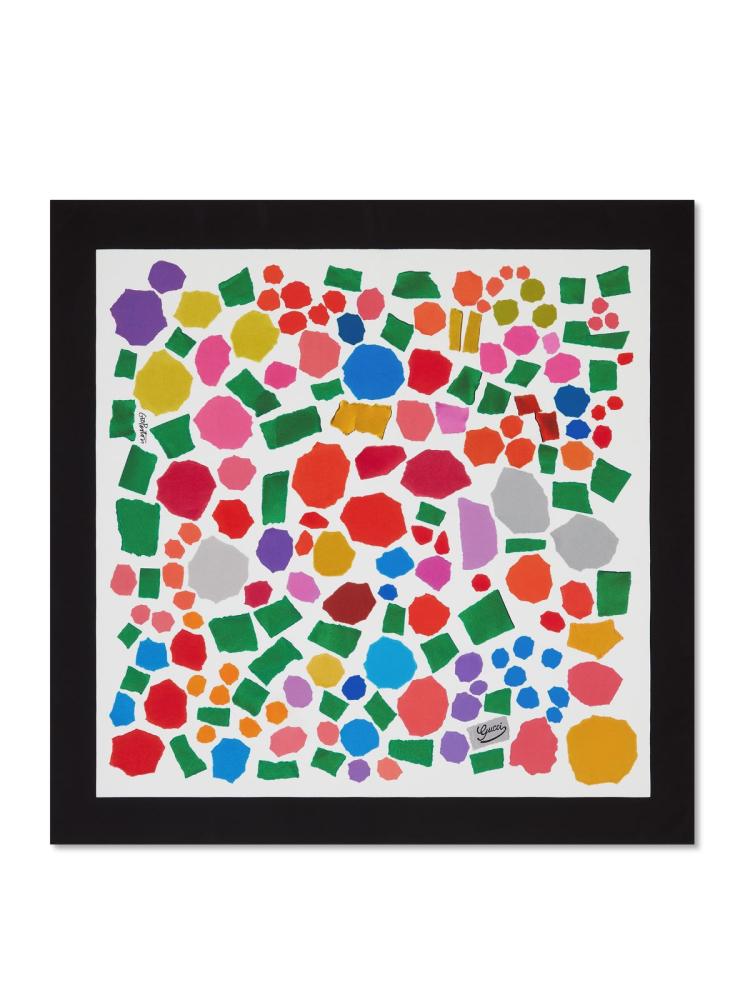 Gio Pastori "Flora Silk Scarf", 2025