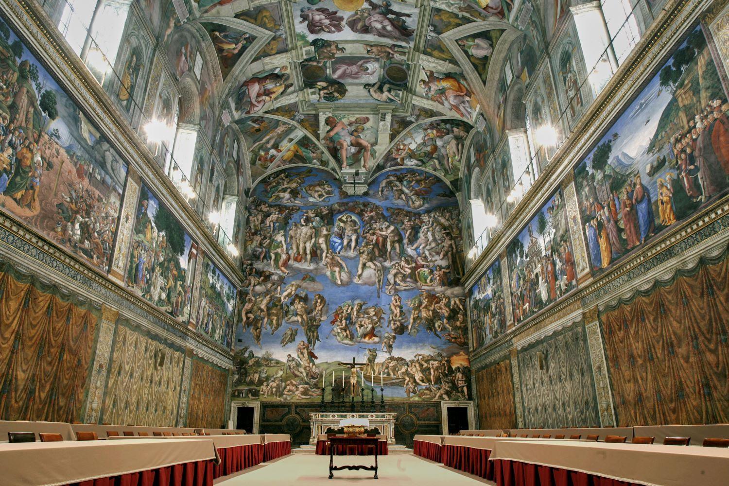 Unter dieser Kunst wird der Papst gewählt | Monopol