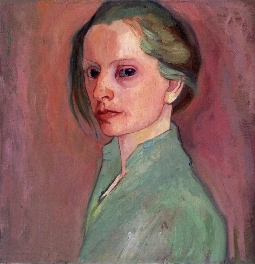 Käte Lassen "Selbstbildnis", um 1912