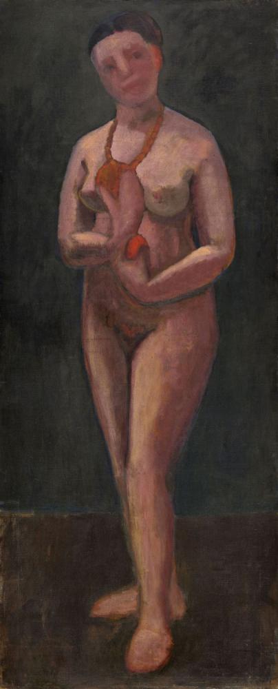 Paula Modersohn-Becker "Selbstbildnis als stehender Akt", 1906