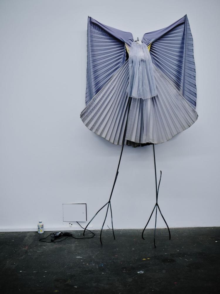 Eindrücke vom Ausstellungsaufbau