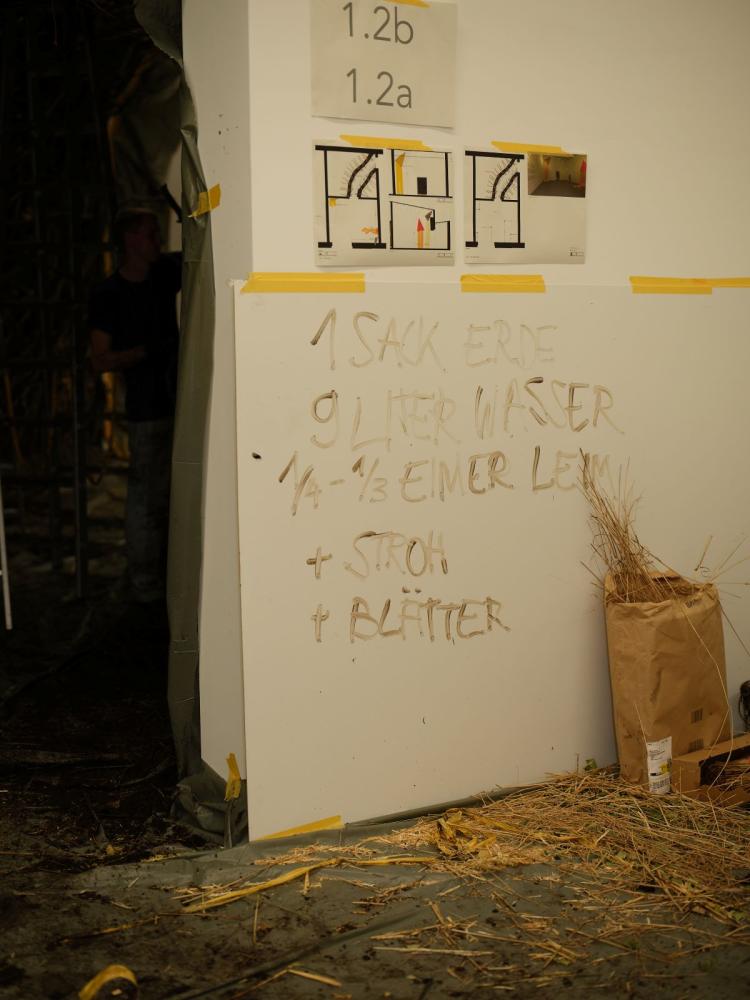 Eindrücke vom Ausstellungsaufbau