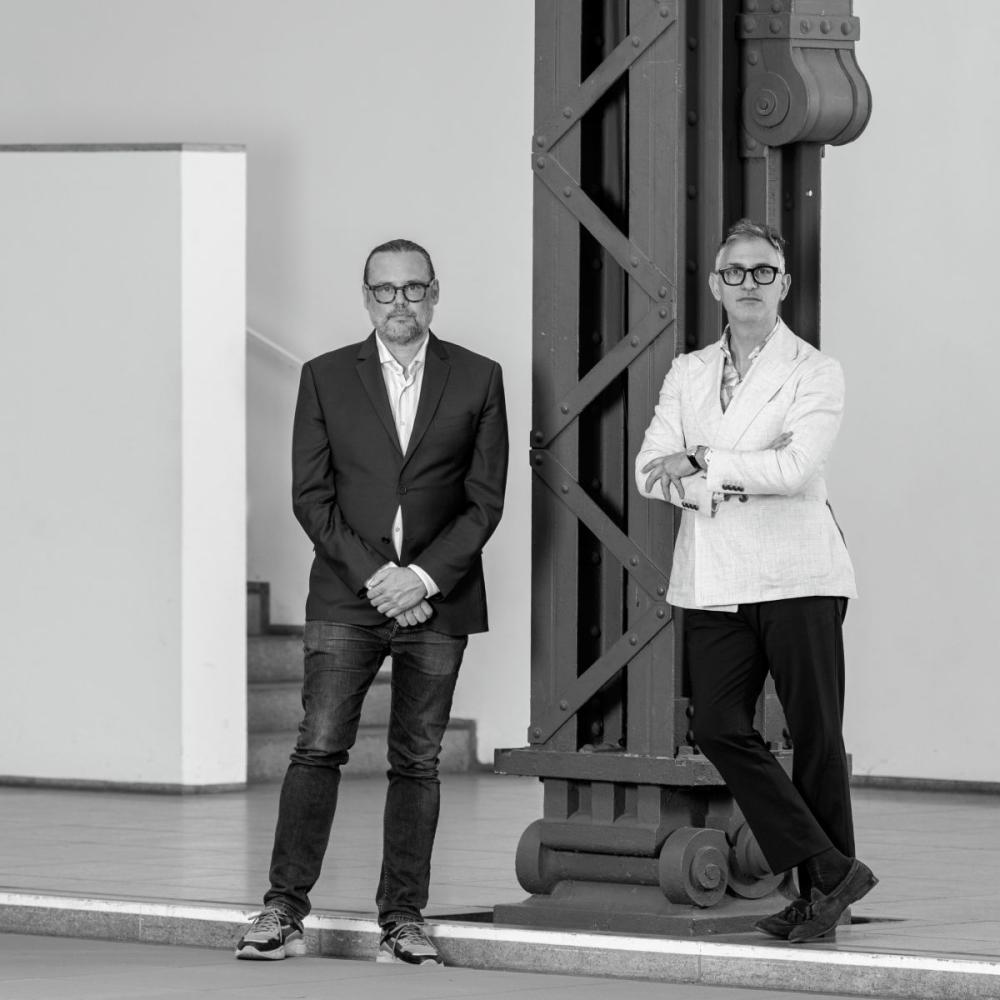 Till Fellrath und Sam Bardaouil