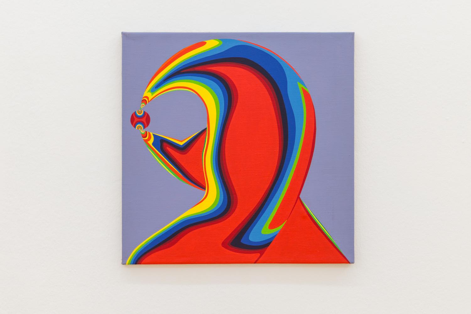 Stine Hansen "Papageienzange",1977, Installationsansicht Kunstverein Braunschweig, 2025