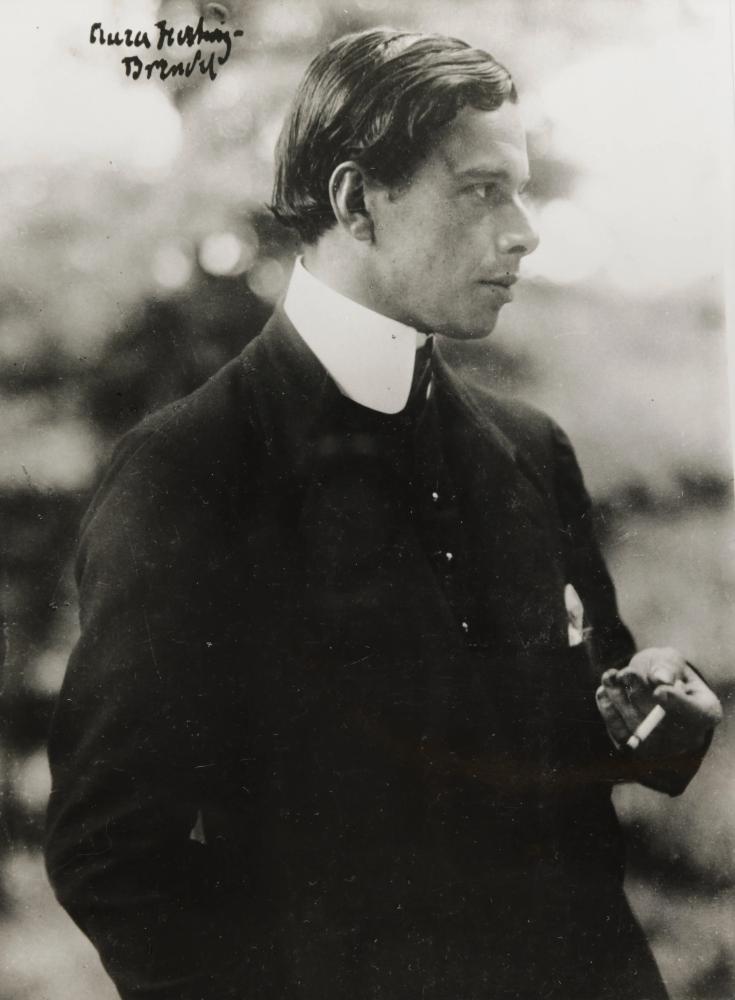 Aura Hertwig-Brendel Porträt von Ernst Ludwig Kirchner, 1913/14