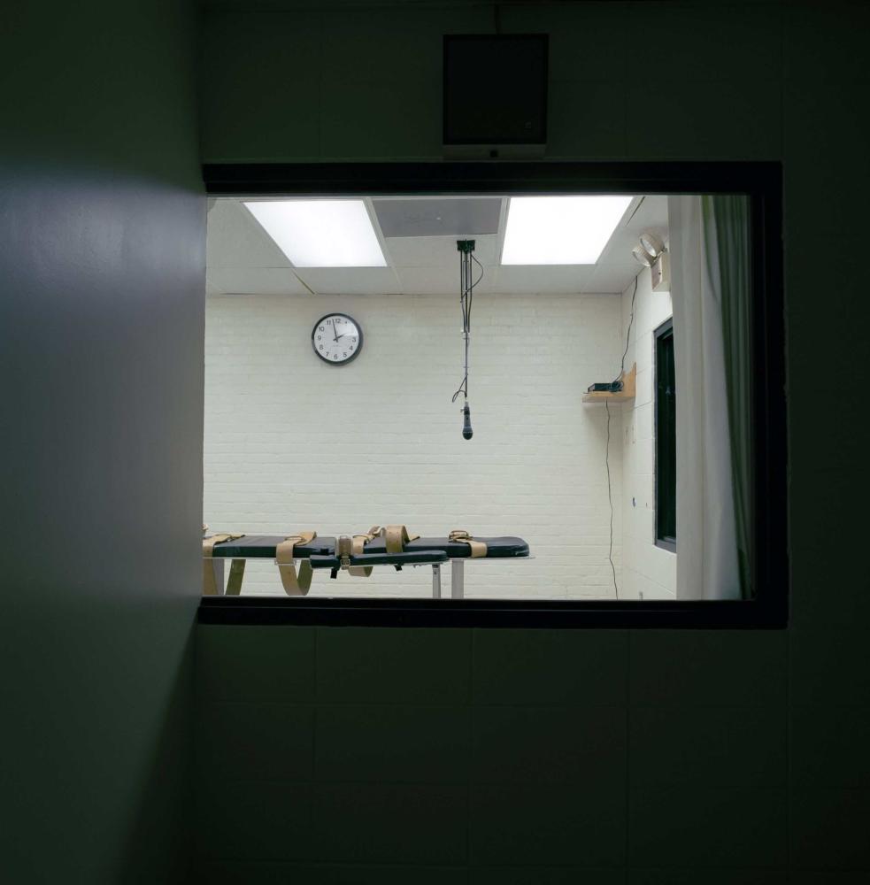 Lucinda Devlin "The Omega Suites, Mississippi Witness Room", 1998