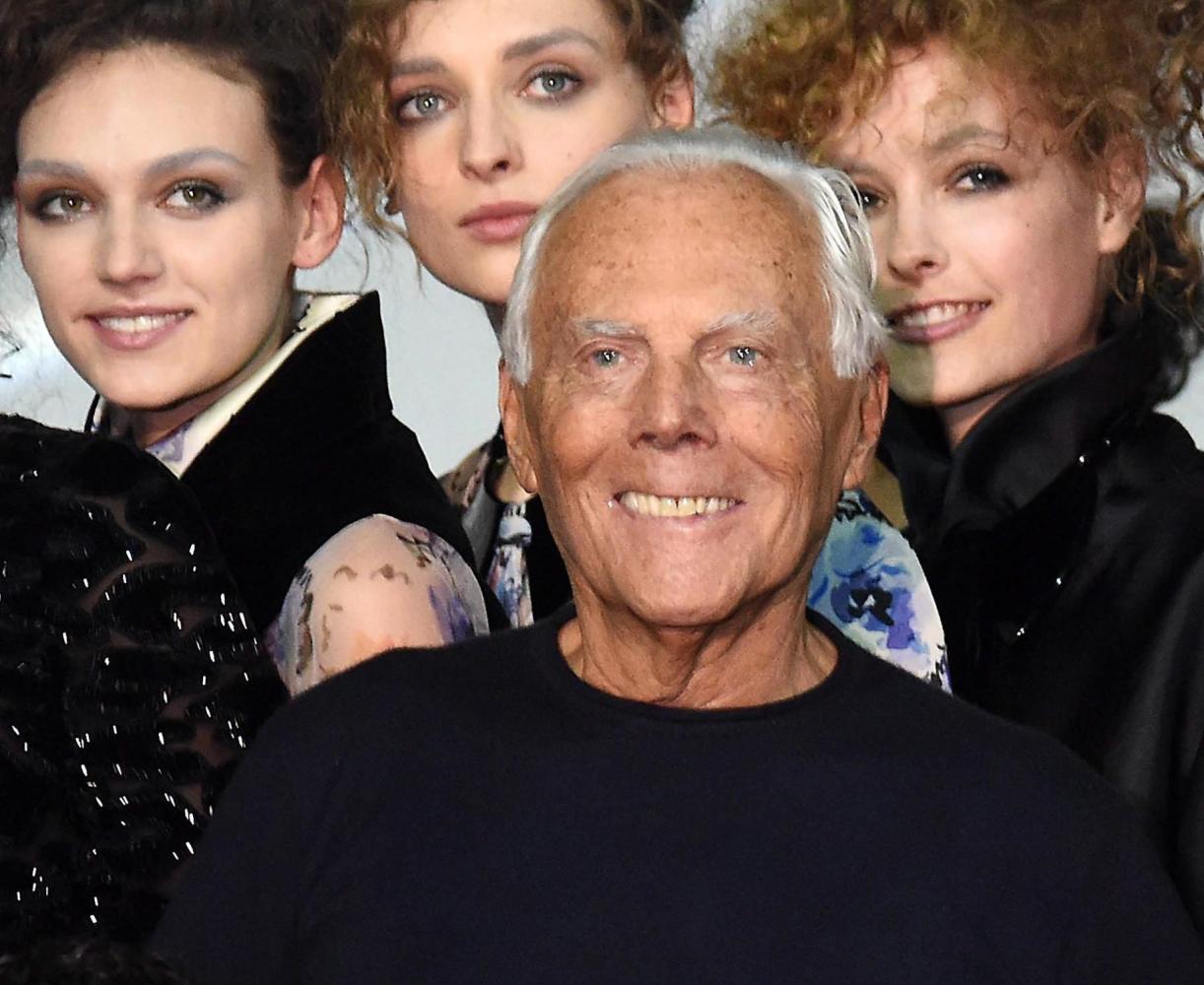 Giorgio Armani 2016 in Mailand