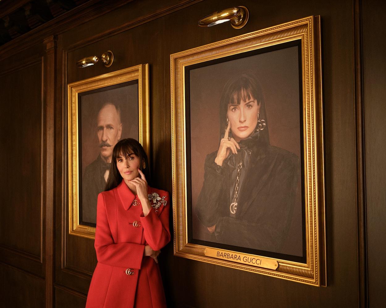 Demi Moore im Gucci-Kurzfilm "The Tiger"