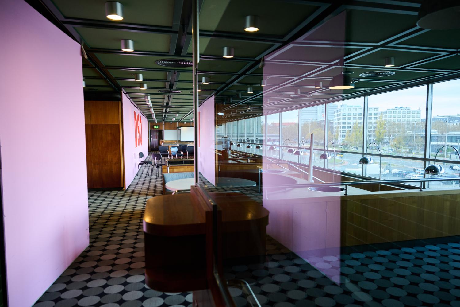 Das Innere des stillgelegten Kongresszentrum ICC in Berlin