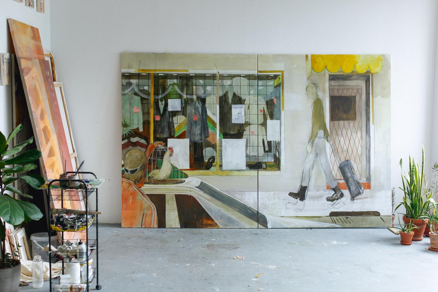 Im Studio von Travis MacDonald