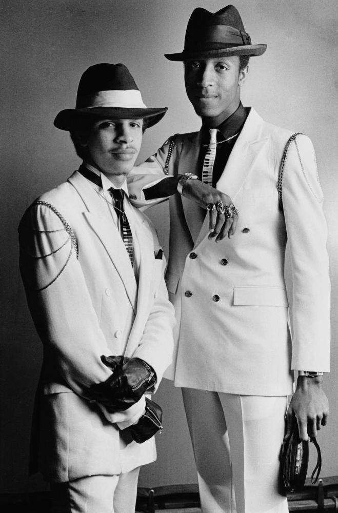 Coreen Simpson "William and Sam, Roxy Club", 1985, aus der Serie "B-Boys"