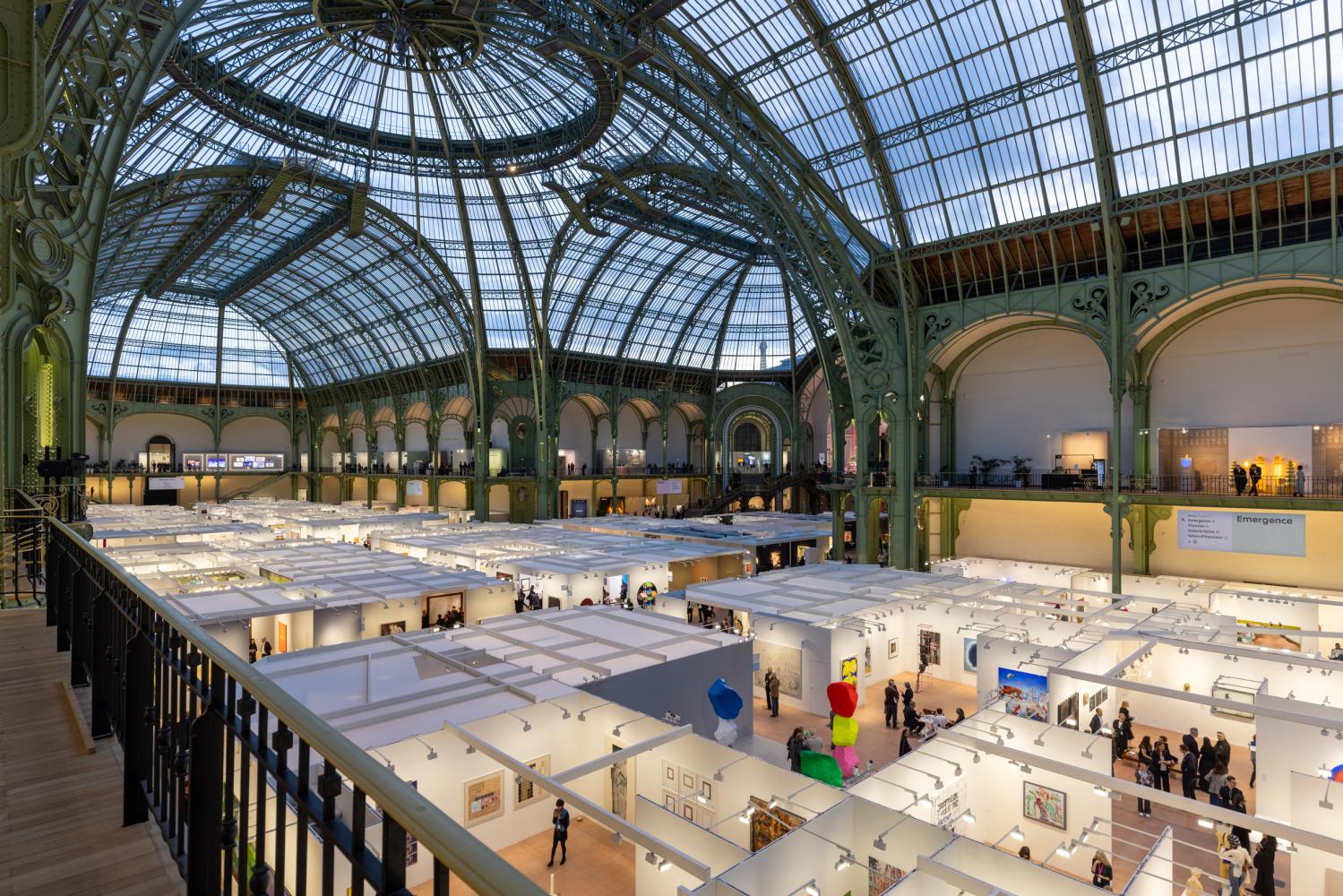 Blick auf die Art Basel Paris, Grand Palais, 2025